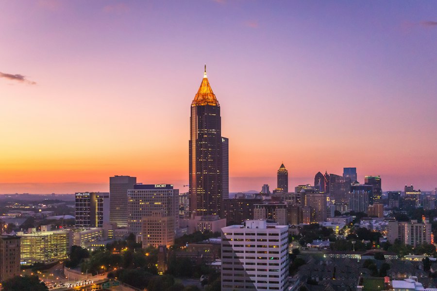 Atlanta Midtown Skyline